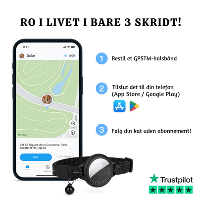 PurrTrack™ – Smart GPS Kæledyrstracker