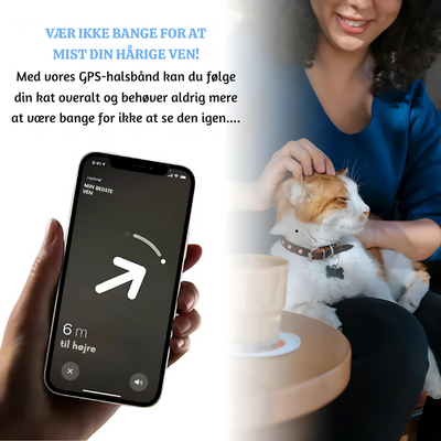 PurrTrack™ – Smart GPS Kæledyrstracker