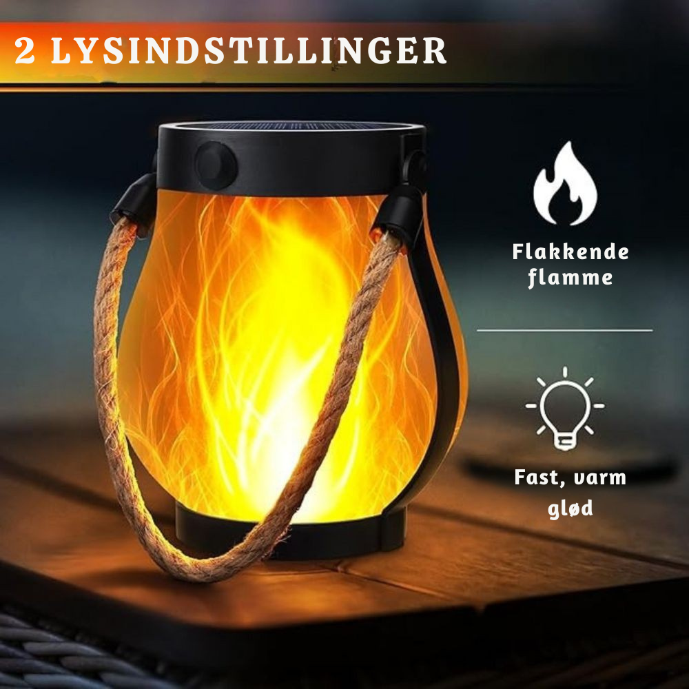 RadiFlame™ – Dobbeltopladelig LED Flammelampe til Stemning