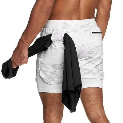 JetWear™ - 2 i 1 Quick Dry træningsshorts