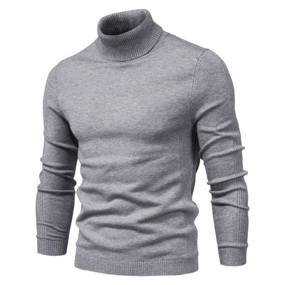 ArcticTide™ - Stilfuld Rullekravesweater til Mænd