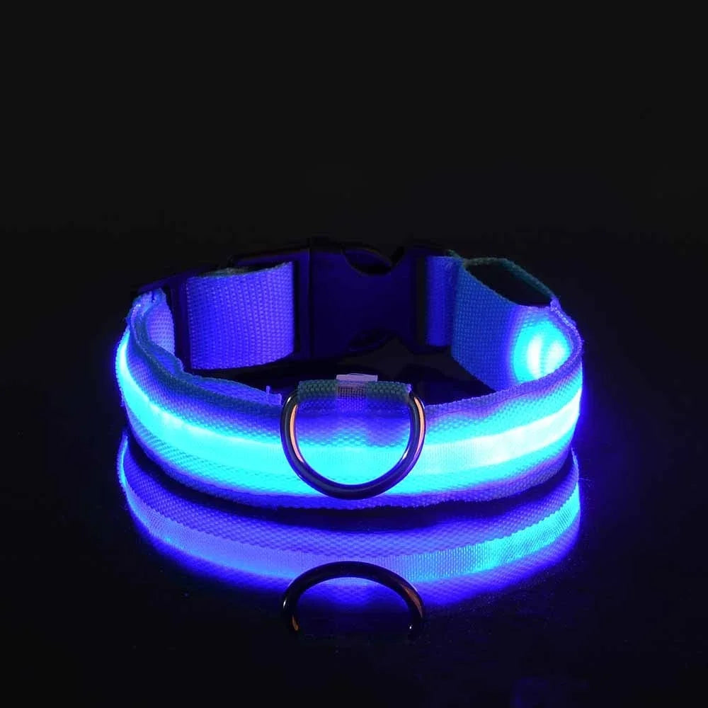 NightPup™ – LED Sikkerheds-Glødhalsbånd til Hund