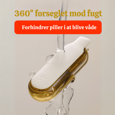SafeMeds™ – Smart 2-i-1 Pilleknuser & Pilleæske