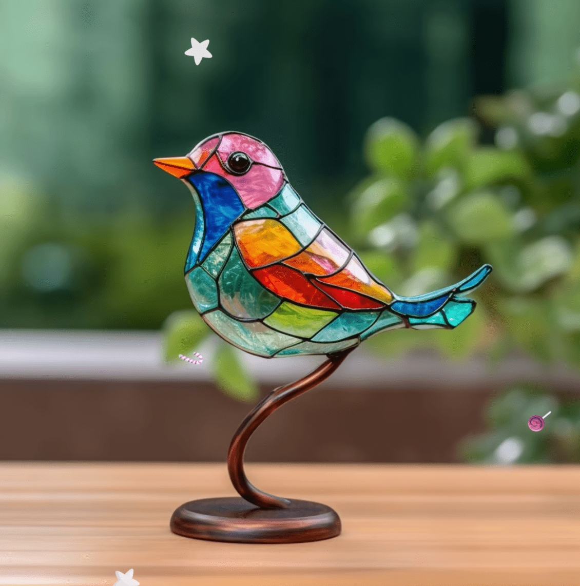 MagicBird™ - Glas-in-lood Dekoration