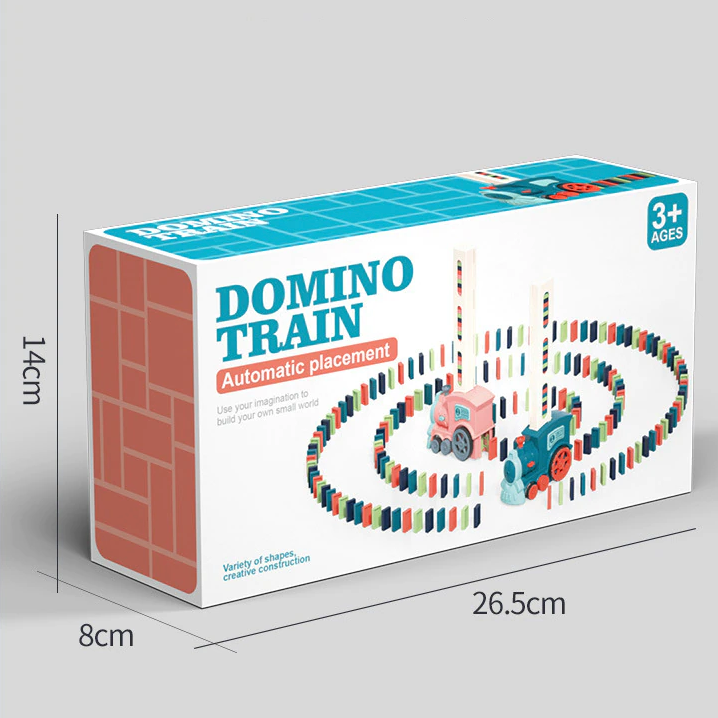 DominoTrain™ - Automatisk domino-layout-tog