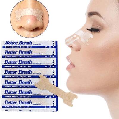 SleepClear™ – Anti-snorken Nasalstrips for Bedre Åndedræt og Søvn