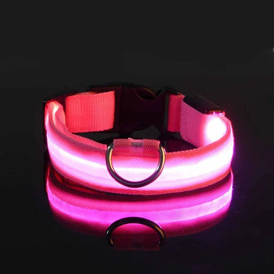 NightPup™ – LED Sikkerheds-Glødhalsbånd til Hund