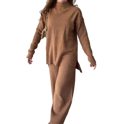 Terra™ - Åndbart loungewear-sæt i strik