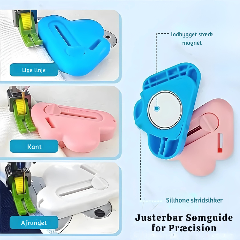 SeamWise™ – Justerbar 2-i-1 Syguide & Opsprætter