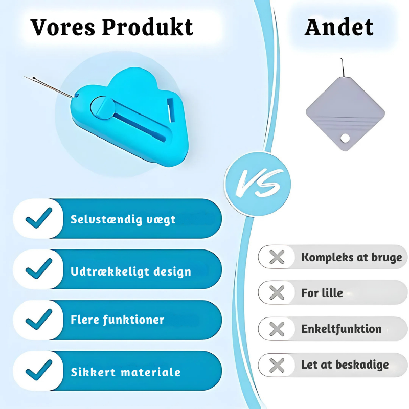 SeamWise™ – Justerbar 2-i-1 Syguide & Opsprætter