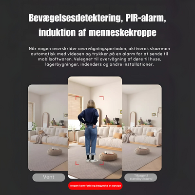 SecureView™ – HD Smart trådløst Wifi-Spionkamera