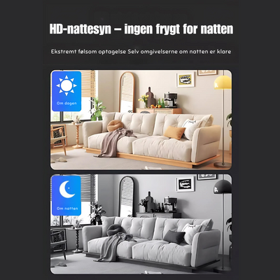 SecureView™ – HD Smart trådløst Wifi-Spionkamera