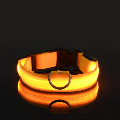 NightPup™ – LED Sikkerheds-Glødhalsbånd til Hund