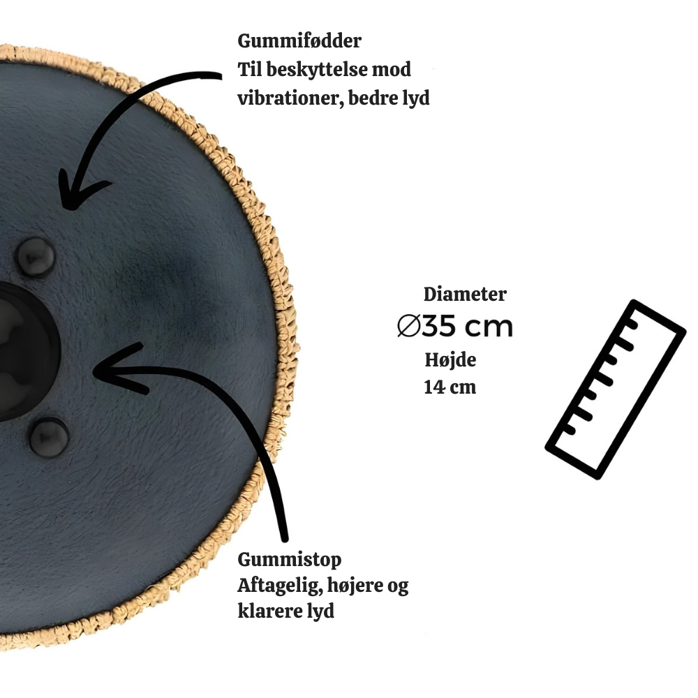 SereniTone™ – Beroligende Steel Tongue Tromme