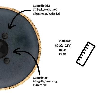 SereniTone™ – Beroligende Steel Tongue Tromme