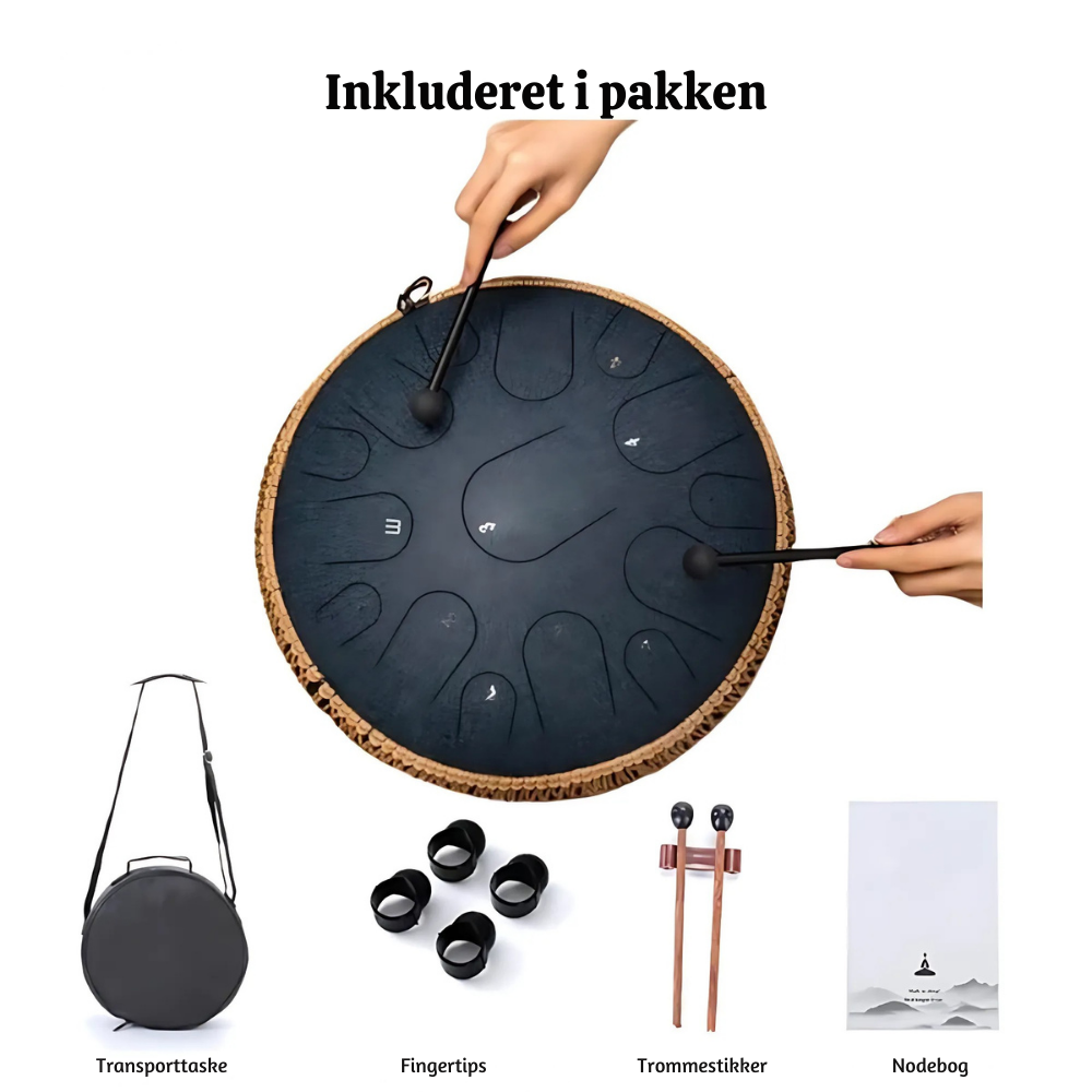 SereniTone™ – Beroligende Steel Tongue Tromme