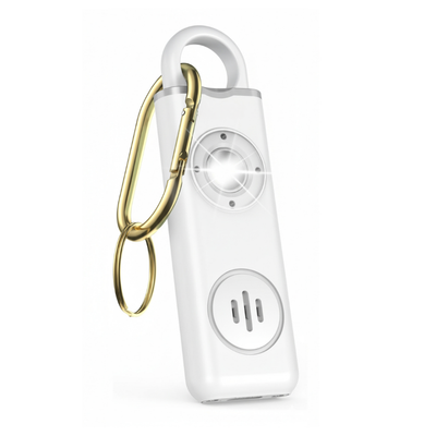 SheShield™ – Personlig Sikkerhedsalarm til Kvinder med LED Strobelys
