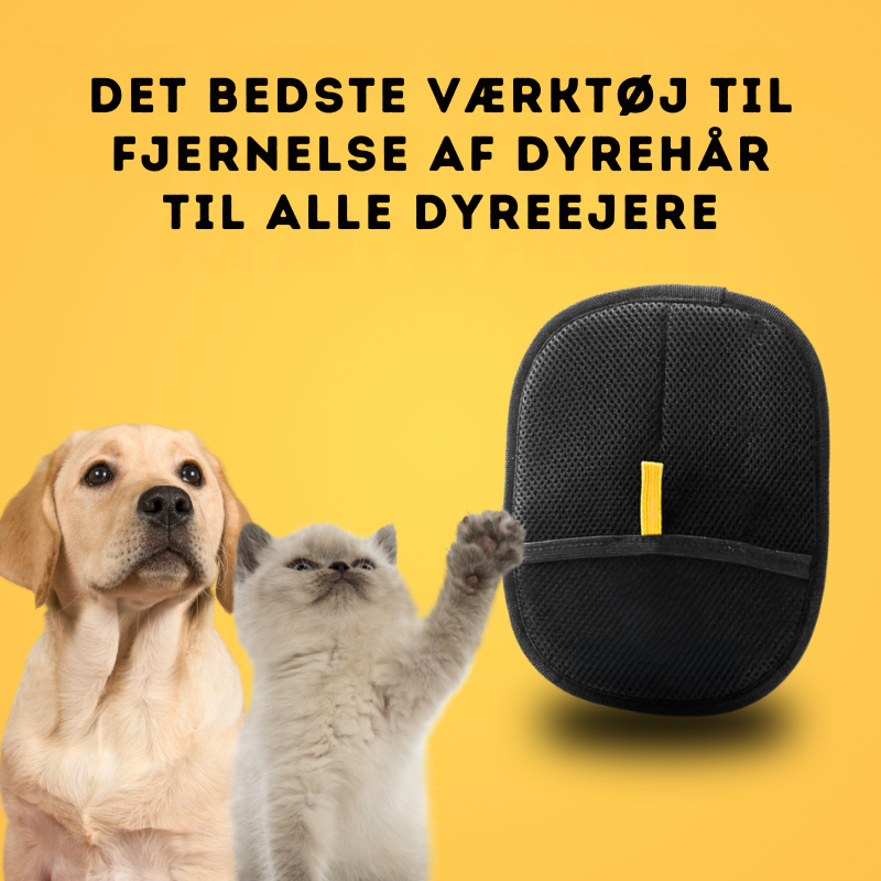 SheddFur™ – Elektrostatiske Kæledyrshår Fjerningshandske