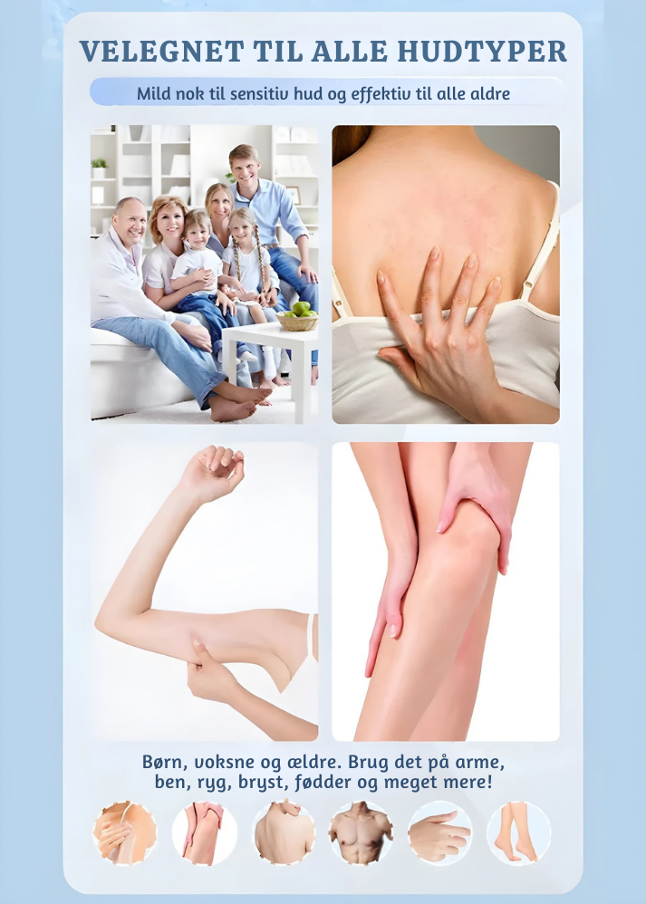 SilkGlide™ – Silikone Eksfolierende Bade Skrubbebælte