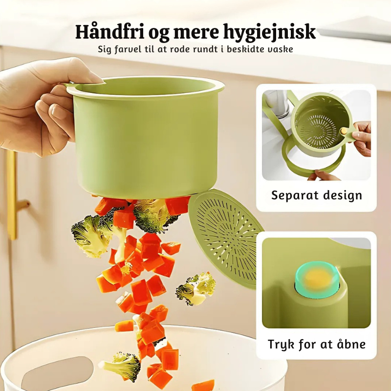 SinkBuddy™ – Multifunktionel Si-Kurv til Vask