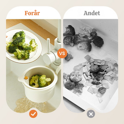 SinkBuddy™ – Multifunktionel Si-Kurv til Vask