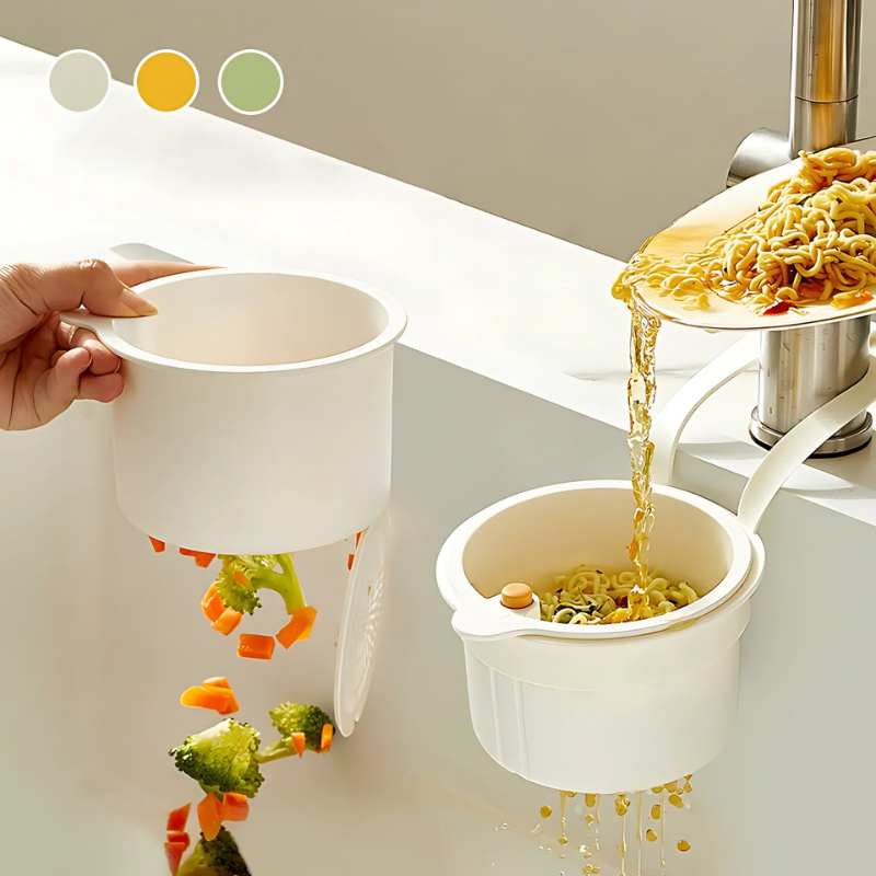 SinkBuddy™ – Multifunktionel Si-Kurv til Vask