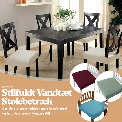 SitSafe™ – Stilfuldt Vandtæt Stolebetræk