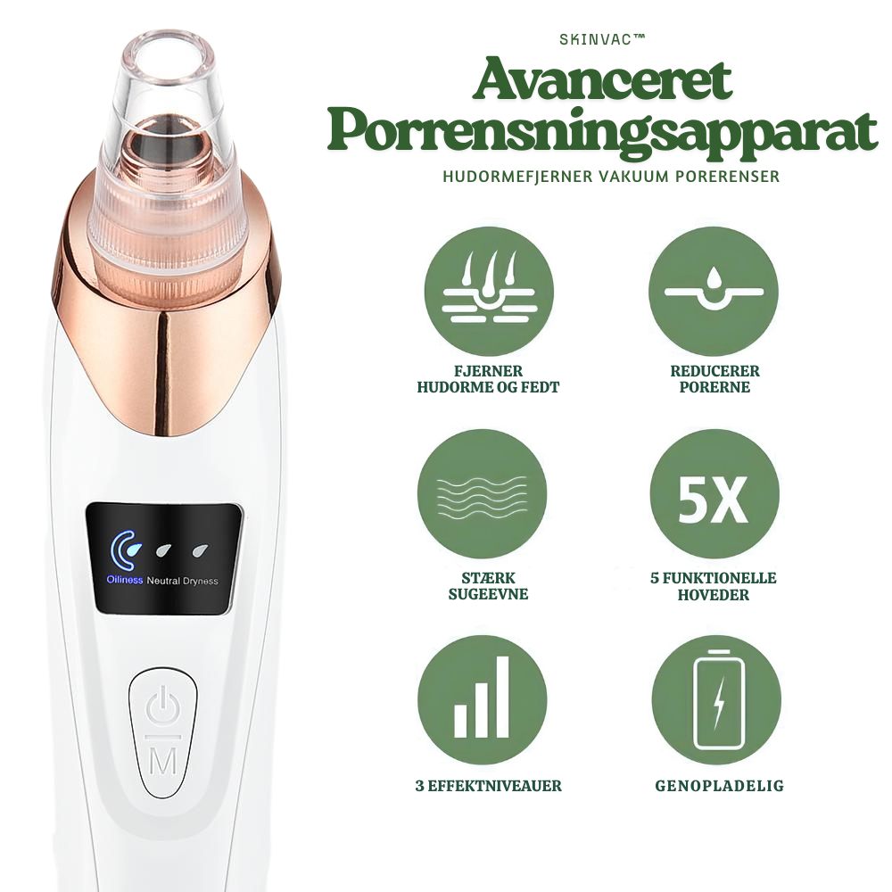 SkinVac™ – Avanceret Porrensningsapparat