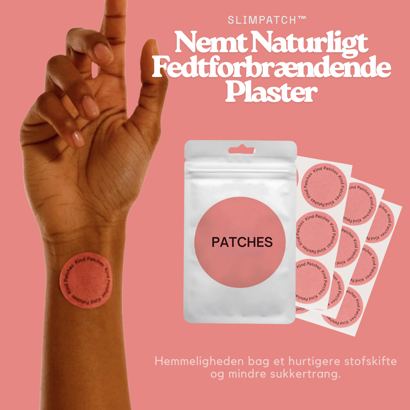SlimPatch™ – Nemt Naturligt Fedtforbrændende Plaster