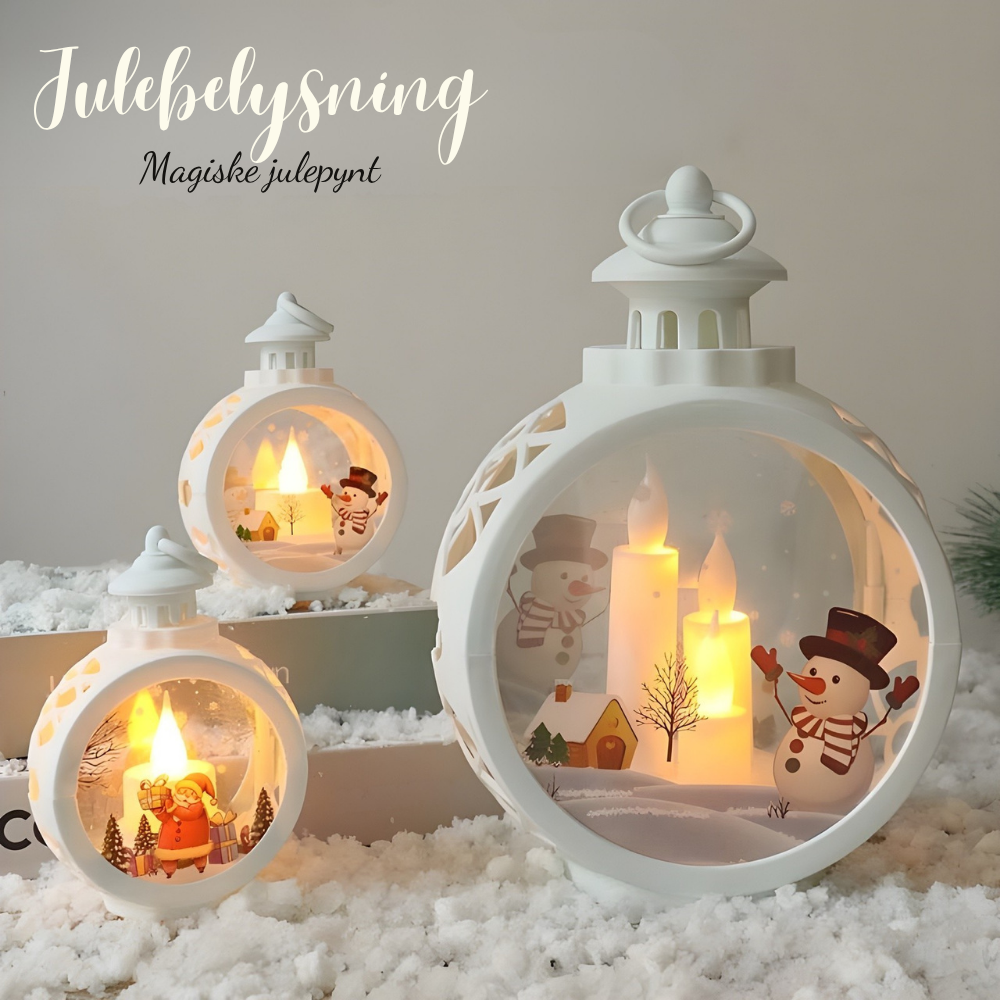 SnowGlow™ – Festlig LED Julelampe