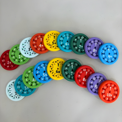 SpinSum™ – 9-delt Matematik Fidget Spinner Sæt