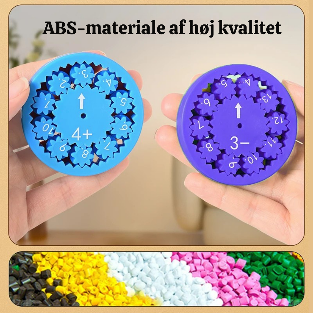 SpinSum™ – 9-delt Matematik Fidget Spinner Sæt