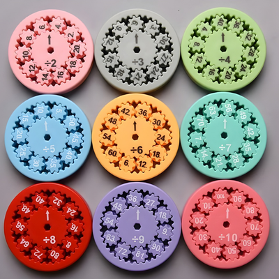 SpinSum™ – 9-delt Matematik Fidget Spinner Sæt