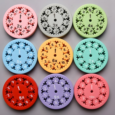 SpinSum™ – 9-delt Matematik Fidget Spinner Sæt