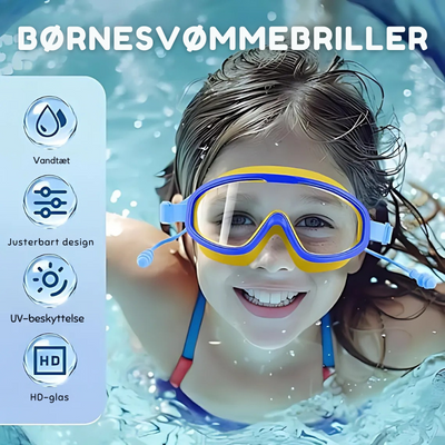 SplashGuard™ – HD Anti-dug Svømmebriller til Børn