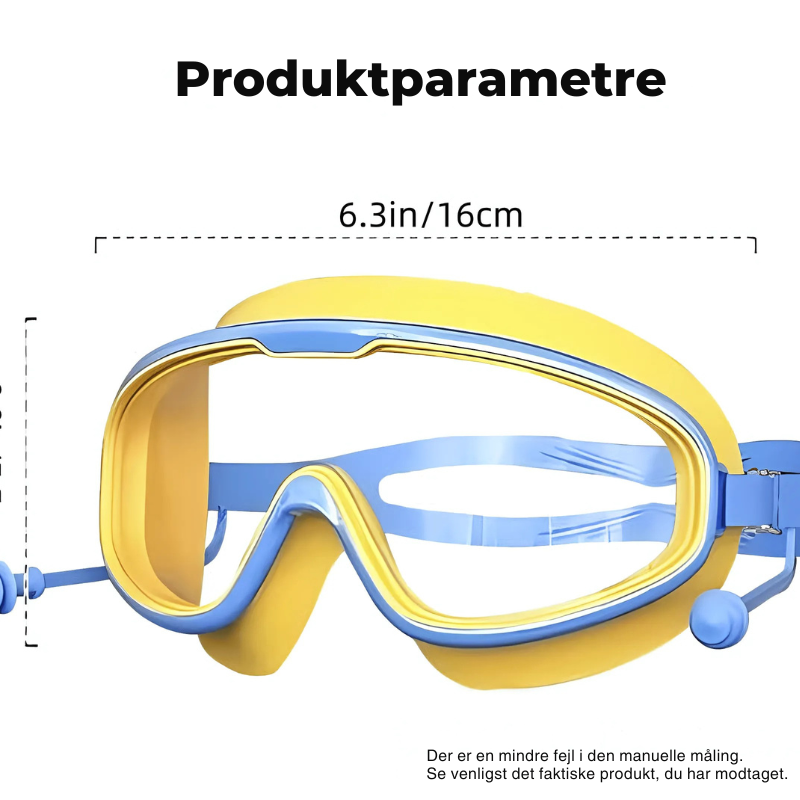 SplashGuard™ – HD Anti-dug Svømmebriller til Børn