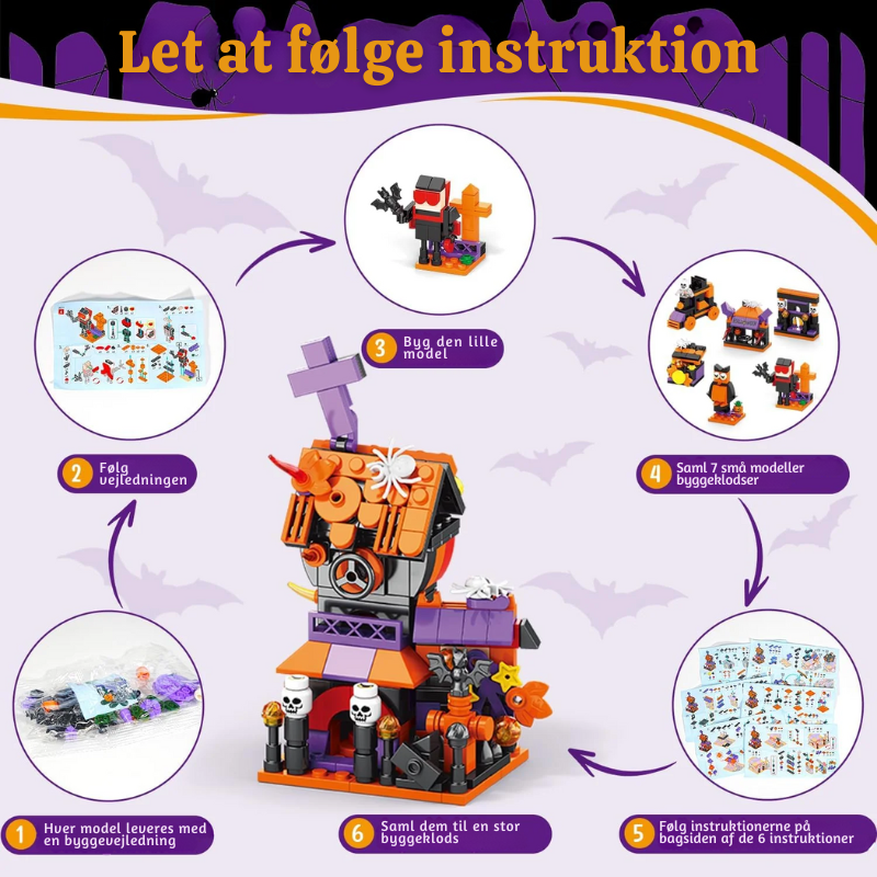SpookVille™ – Sjov Halloween Byggeboks