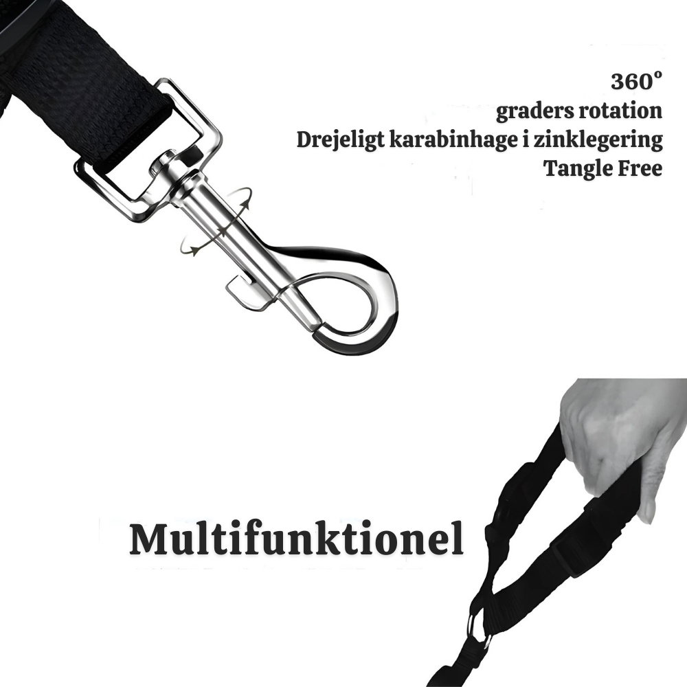 StayPaw™ – Multibrug Justerbar Kæledyrssnor