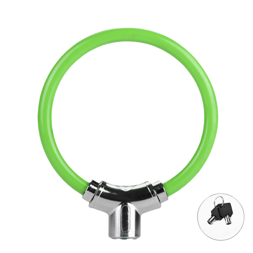SteelRing™ – Bærbar Tyverisikret Cykellås