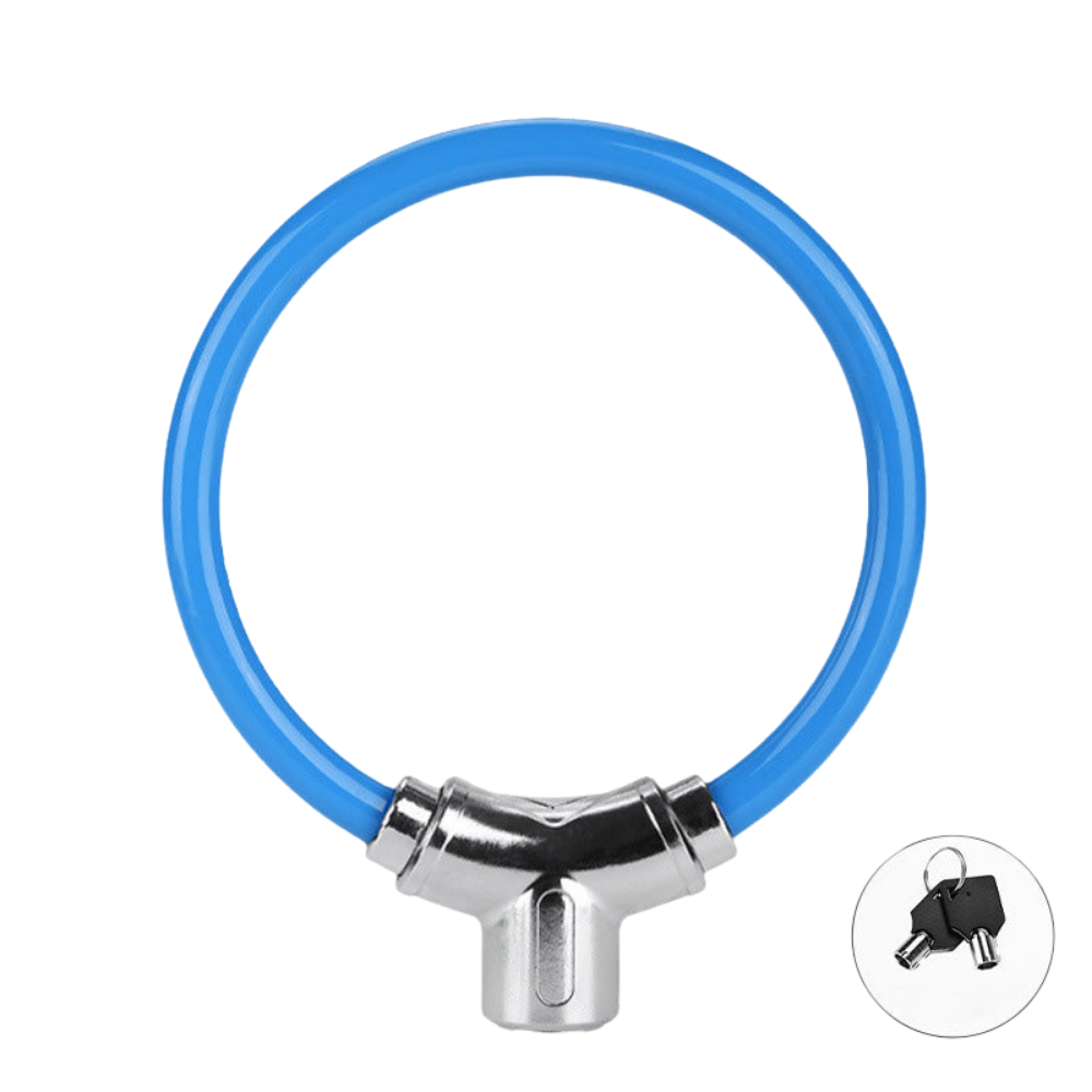 SteelRing™ – Bærbar Tyverisikret Cykellås