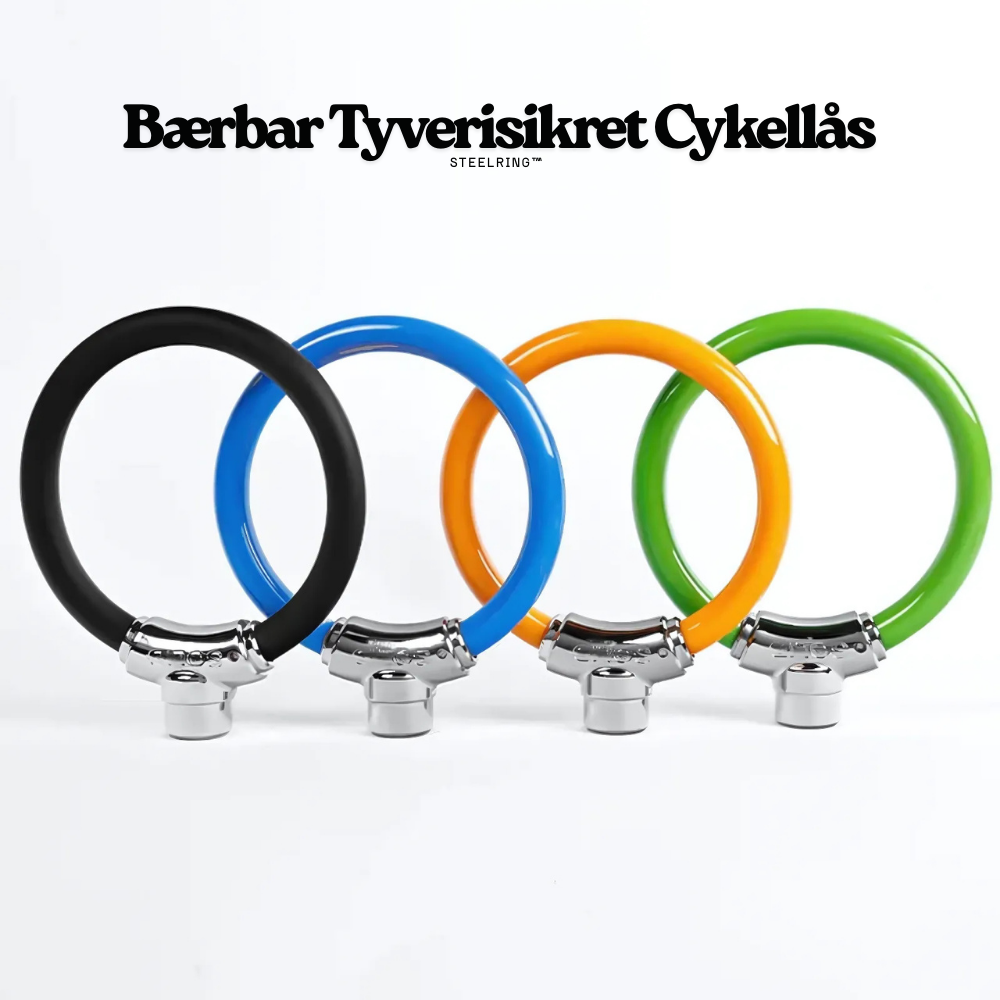 SteelRing™ – Bærbar Tyverisikret Cykellås