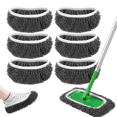 SwiftClean™ – Genanvendelige Mikrofiber-Moppehylder