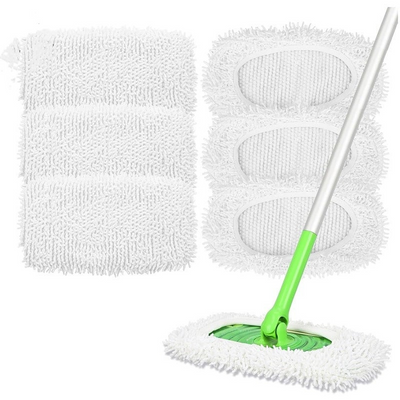 SwiftClean™ – Genanvendelige Mikrofiber-Moppehylder