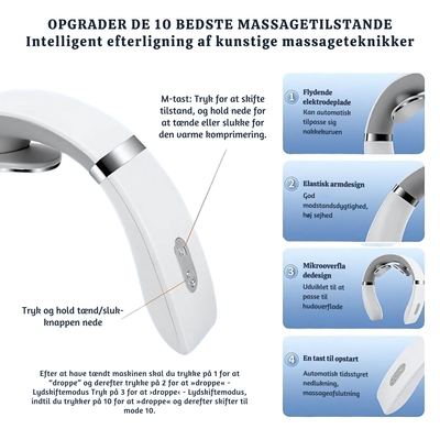 TheraPulse™ – Stressaflastende Nakketerapi Massager