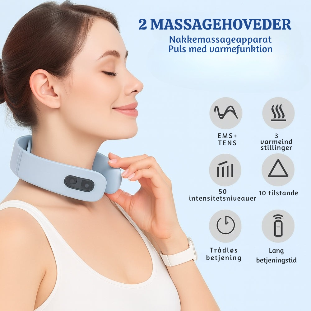 TheraPulse™ – Stressaflastende Nakketerapi Massager