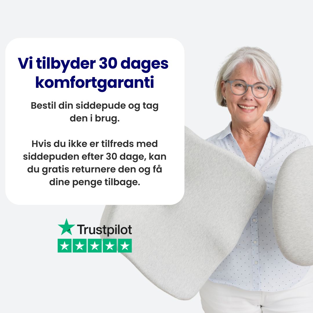 ComfortFoam™ – Ergonomisk Siddepude til Daglig Aflastning