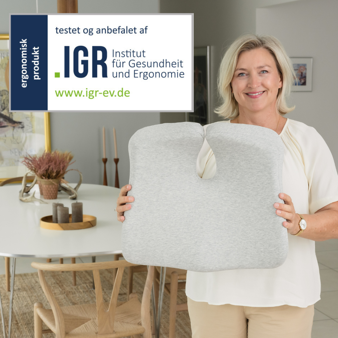 ComfortFoam™ – Ergonomisk Siddepude til Daglig Aflastning