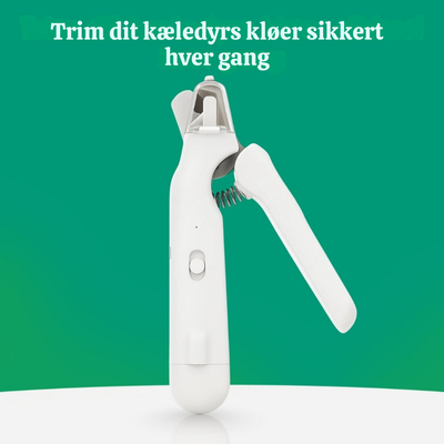 TrimZen™ – Skånsom LED Kæledyrs Negleklipper og Sliber