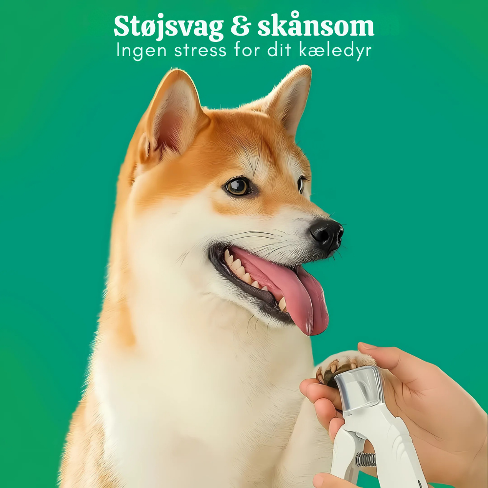 TrimZen™ – Skånsom LED Kæledyrs Negleklipper og Sliber