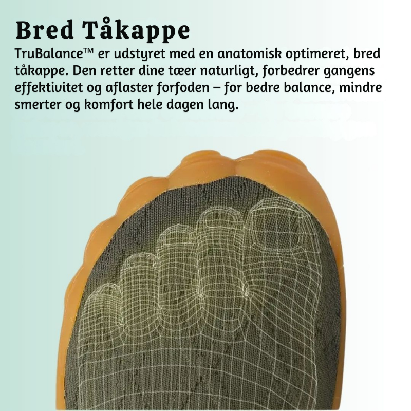 TruBalance™ – Fjerlette Skridsikre Komfortsko